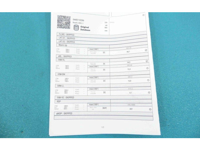 Vstřikovač 0445110296, IMPRK1251632   Honda Civic     