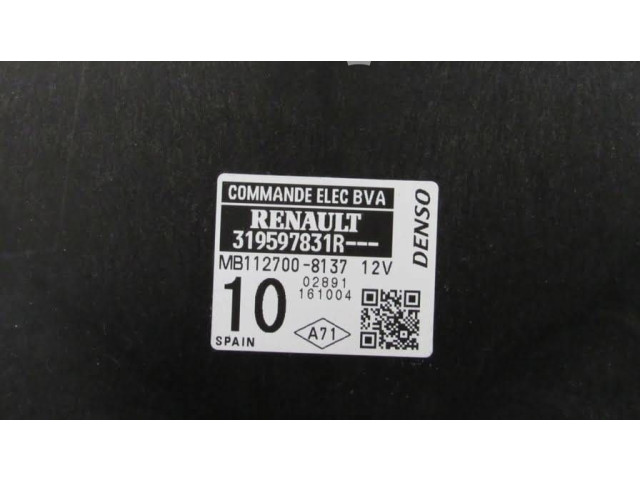 Блок управления коробки передач 319597136R   Renault Espace V (RFC)