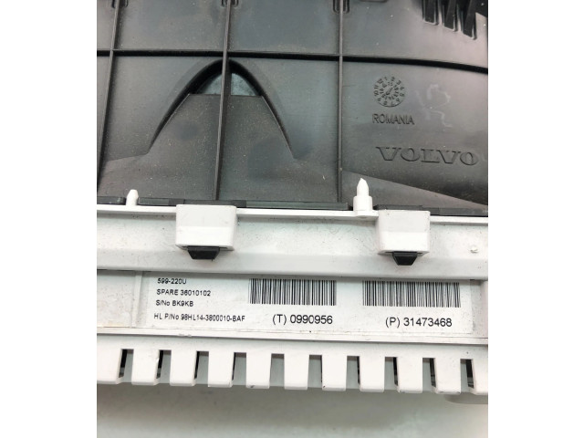 Панель приборов 31473468, NO3320   Volvo XC60       