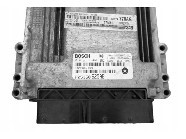 Řídící jednotka PO5150625AB, 0281017461   Jeep Cherokee 2013