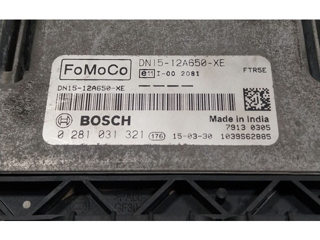 Блок управления двигателя 1696531, DN1512A650XE   Ford Ecosport