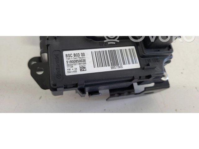 Блок комфорта 9665778480, S180085003E   Citroen C3   