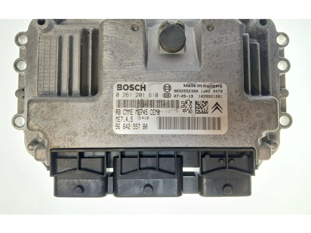 Řídící jednotka 9664255780, 9652552380   Peugeot 307 CC 2007