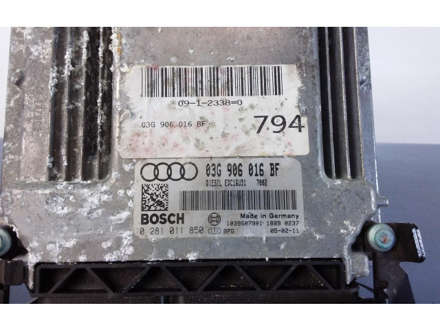 Řídící jednotka 03G906016BF, 03G906016BF   Audi A6 Allroad C5 2005