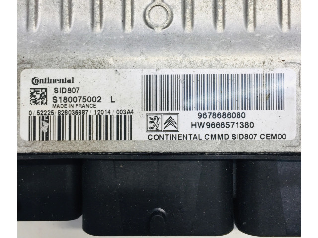 Řídící jednotka 9678686080, 9678686080   Peugeot 5008 2013
