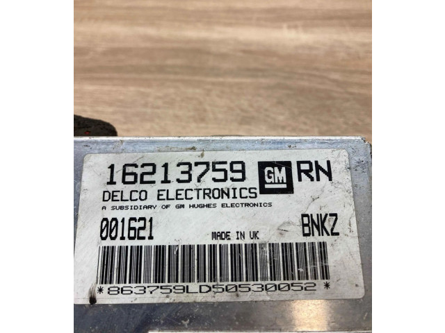 Řídící jednotka 16213759, 001621   Opel Corsa B 1993