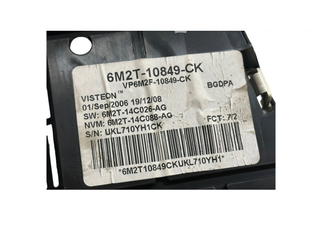 Панель приборов 6M2T10849CK, 6M2T14C088AG   Ford S-MAX       