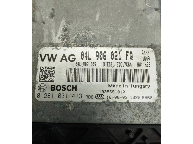 Řídící jednotka 04L906021FQ   Audi A6 S6 C7 4G 2016