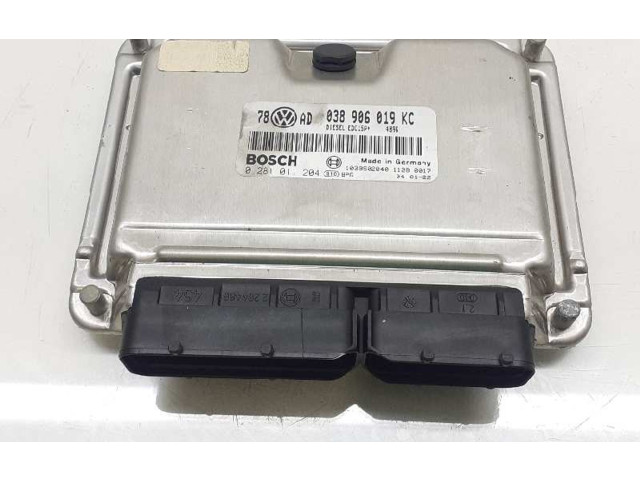 Řídící jednotka 038906019KC, 0281011204   Volkswagen Passat Alltrack 2004