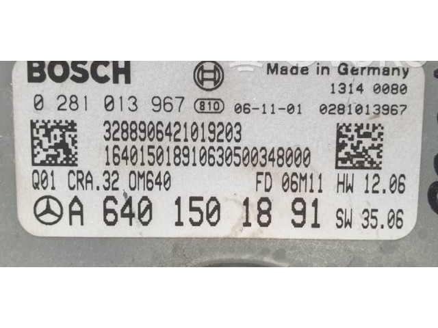 Řídící jednotka 0281013967   Mercedes-Benz B W245 2005