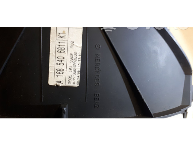 Přístrojová deska  Mercedes-Benz A W168 2000 A1685406811, 1685406811  