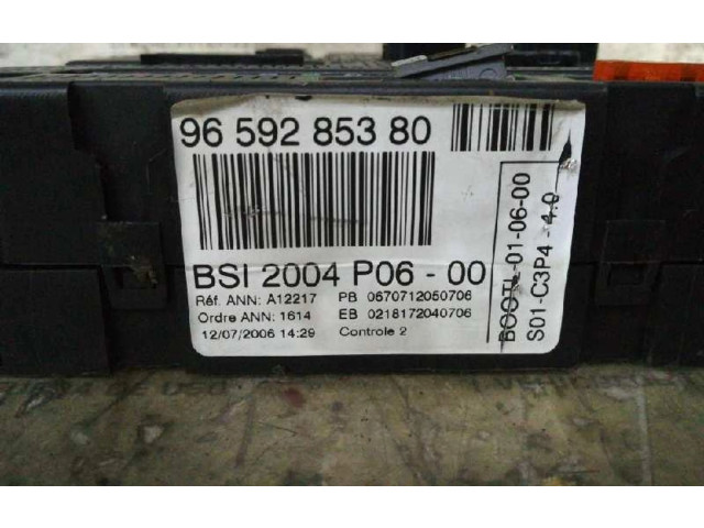   Pojistková skříňka 9659285380, 0090012   Peugeot 207 2006