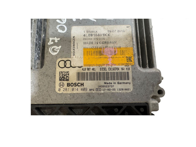 Řídící jednotka 4L0907401, 0281014409   Audi Q7 4L 2006