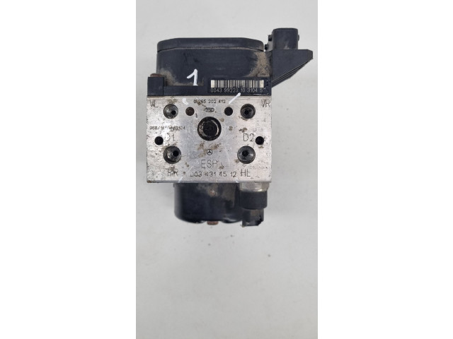 Jednotka ABS 0265202412   Mercedes-Benz  W168 2003