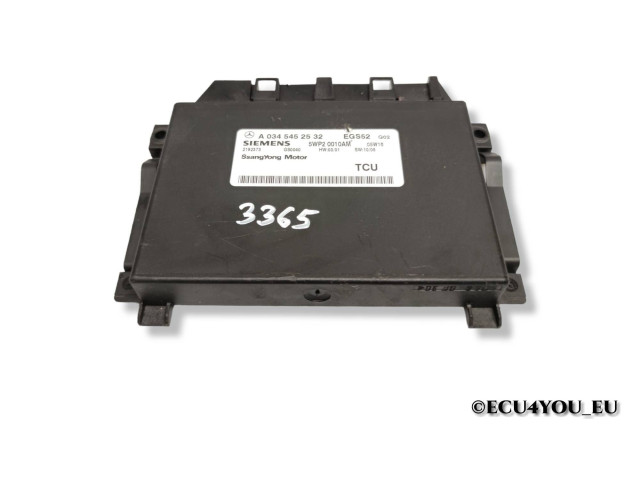 Блок управления коробкой передач A0345452532, 5WP20010AM   SsangYong Rexton I