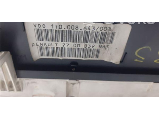 Панель приборов 7700839965   Renault Safrane       