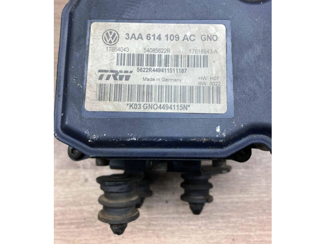 Jednotka ABS 3AA614109AC, 17654043   Volkswagen PASSAT B7 2011