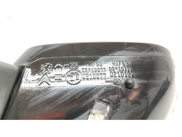 Zpětné zrcátko pravé Citroen DS5 2011  03310770, 03310132  