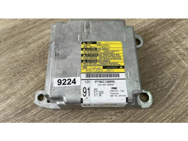 Блок подушек безопасности 891700F240, 235731103   Toyota Corolla E110