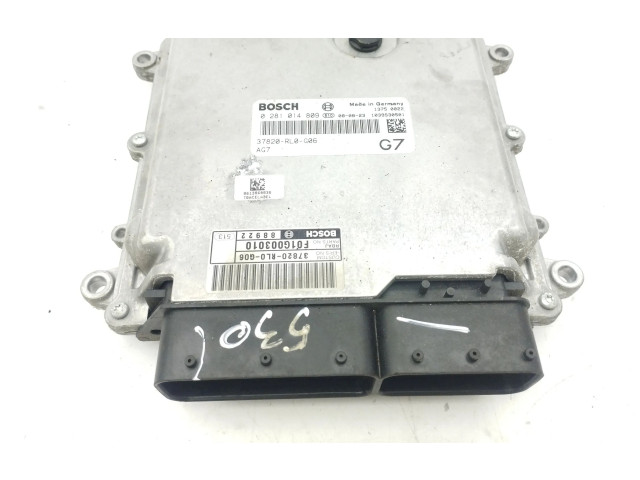 Řídící jednotka 37820RL0G06, 0281014809   Honda Accord 2009