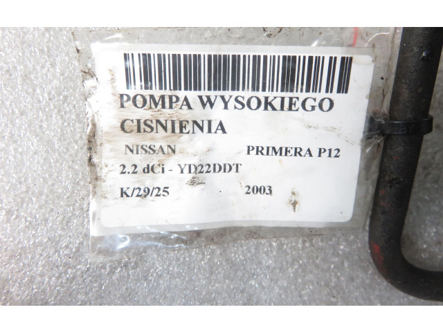 Vstřikovací čerpadlo 16700AW401, 16700AW401   Nissan Primera    YD22DDT 