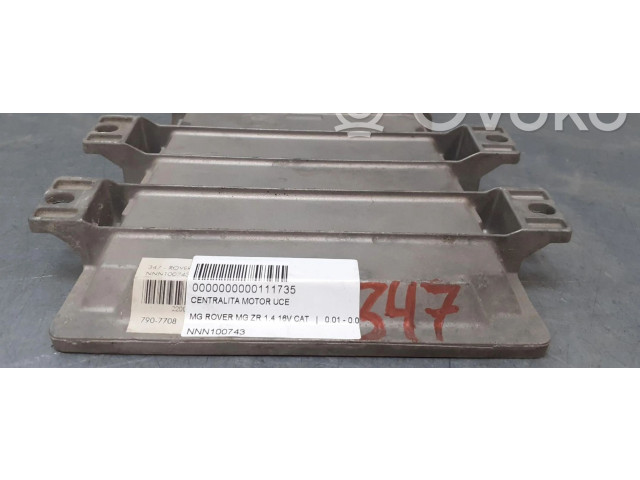 Блок управления двигателем Блок управления NNN100743   MG ZR