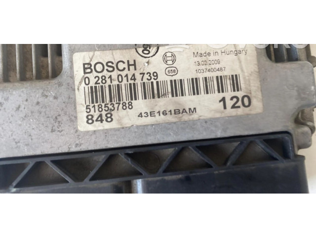 Řídící jednotka 0281014739, 0281014739   Lancia Musa 2010