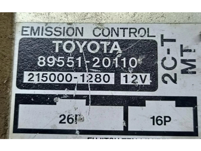 Řídící jednotka 8955120110   Toyota Carina T190 