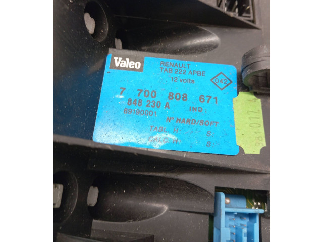 Блок управления климат-контролем 7700808671, 69190001   Renault Safrane