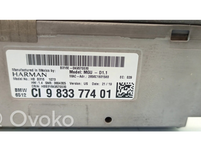 Дисплей    021205, 9833774   BMW X3 G01