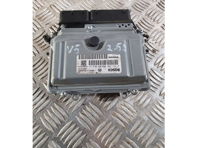 Блок управления двигателя 8667577, 0261209009   Volvo V50