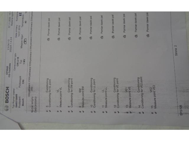 Vstřikovač 8201108033 0445110485 82 01 10 80 33   Renault Megane IV     