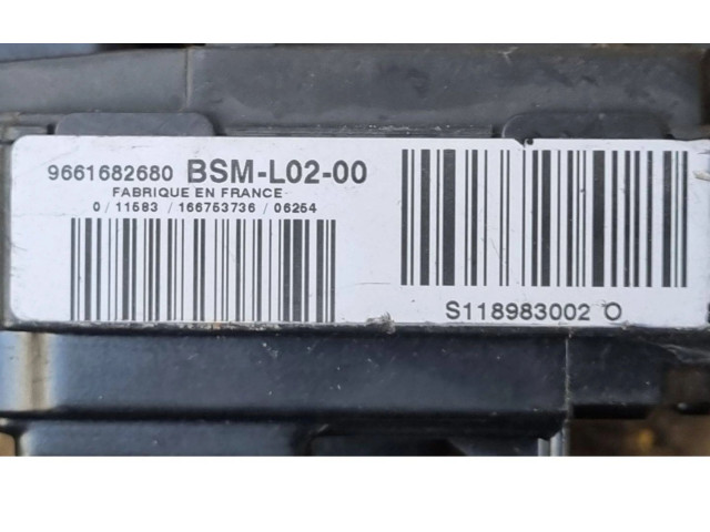 Pojistková skříňka Řídící jednotka BSM 166753736, 9661682680   Peugeot 407 2006