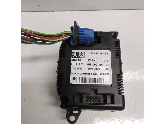 Блок управления климат-контролем 5HB00933601, 96824787XT   Citroen C6