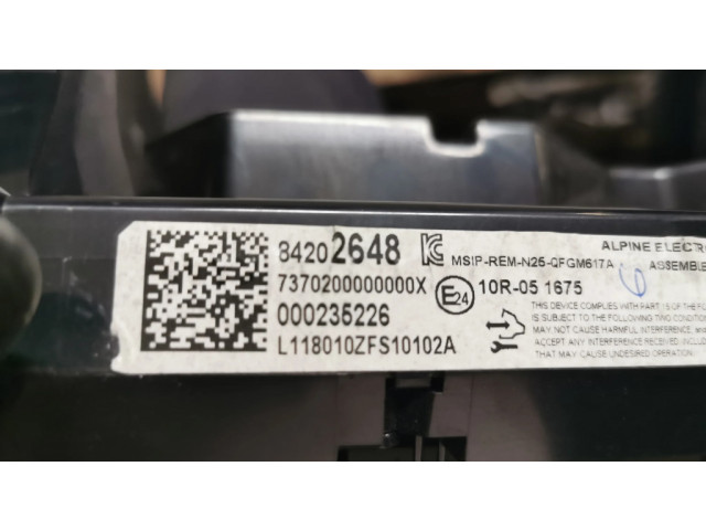 Блок управления климат-контролем 13580788   Chevrolet Camaro