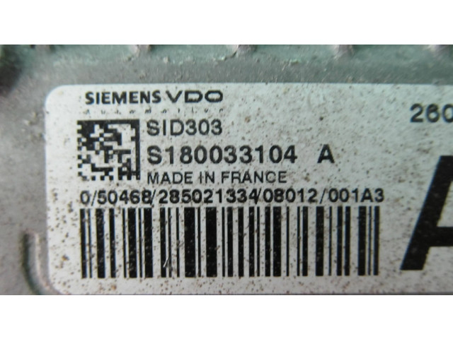 Řídící jednotka S180033104A, SID303   Nissan Qashqai 2008