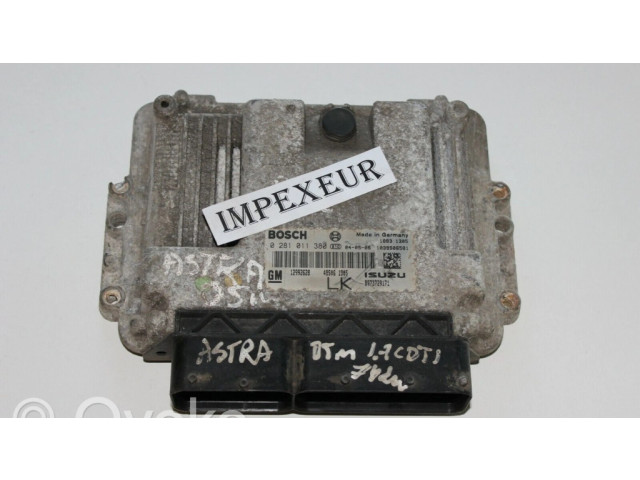 Řídící jednotka 12992628, 0281011380   Opel Astra H 2004