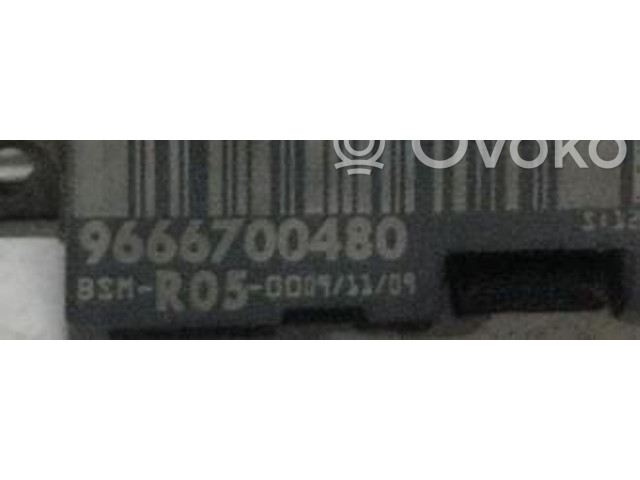 Pojistková skříňka Řídící jednotka BSM 9666700480, 9666700480   Peugeot 308 2009