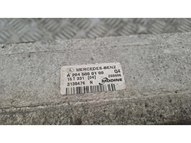 Интеркулер  A2045000100   Mercedes-Benz E W212 2.1
