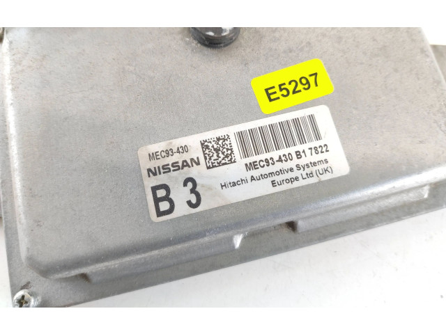 Řídící jednotka MEC93430   Nissan Qashqai 2007