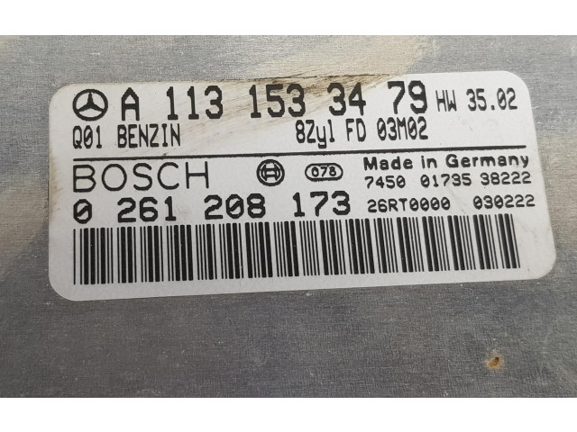 Řídící jednotka A1131533479, 1131533479   Mercedes-Benz SLK AMG R172 2001