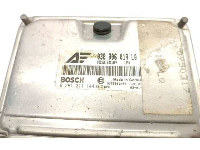 Řídící jednotka 038906019LQ, 0281011144   Seat Alhambra (Mk1) 2002