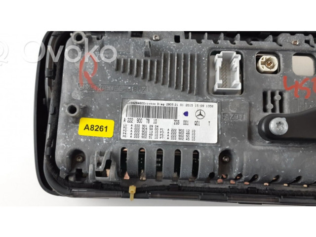 Přístrojová deska  XPeng G3 2023 A2229007810, A2229007007  