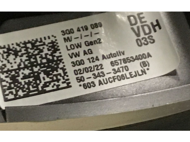 Volant Volkswagen T-Roc 2022 3G0419089DE  
