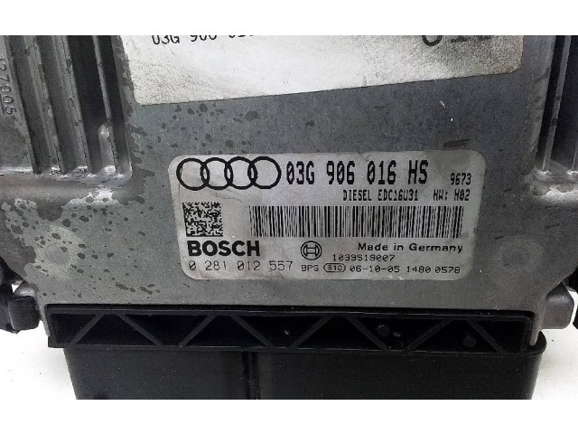Řídící jednotka 03G906016HS   Audi A6 S6 C6 4F 2006