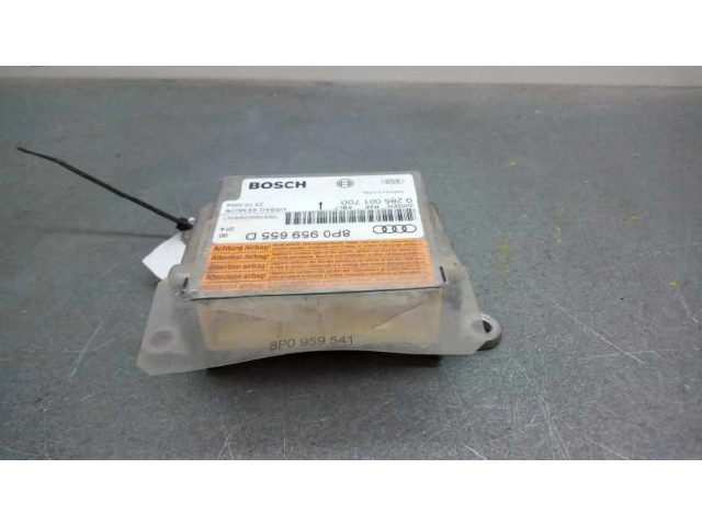 Блок подушек безопасности 8P0959655D, 0285001700   Audi A3 S3 8P