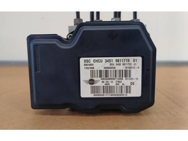 Блок ABS 9811722, 9811719   Mini Paceman (R61)