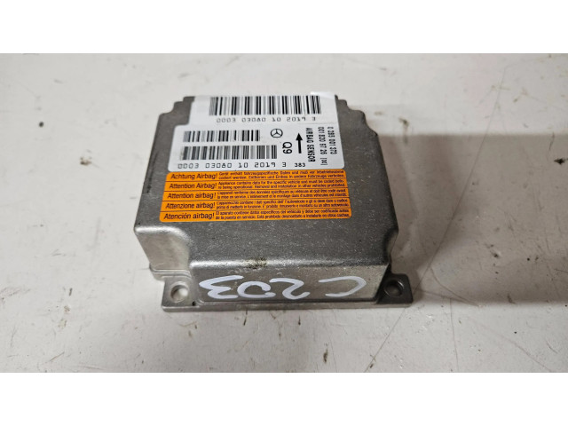 Блок подушек безопасности 030001020193   Mercedes-Benz C W203