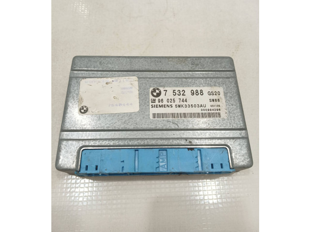 Блок управления коробкой передач 7532988, 96025744   BMW 3 E46