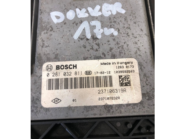Řídící jednotka 237106319R   Dacia Dokker 2017
